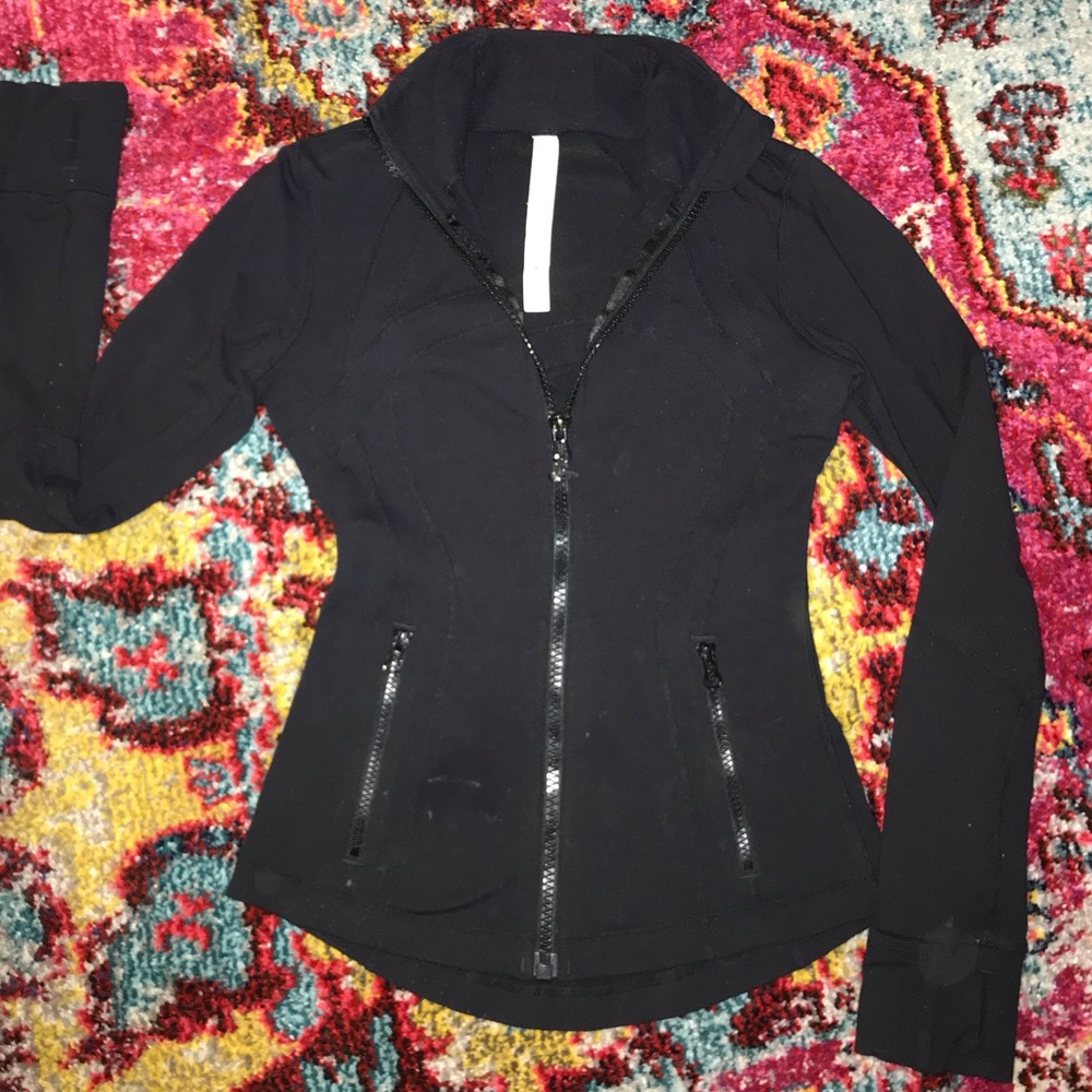 Lululemon fitted workout jacket